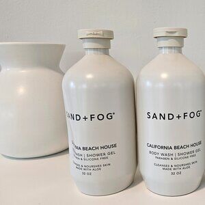 3 Brand New Sand + Fog California Beach House Shower Gel (32 oz/ 500 ml /Bottle